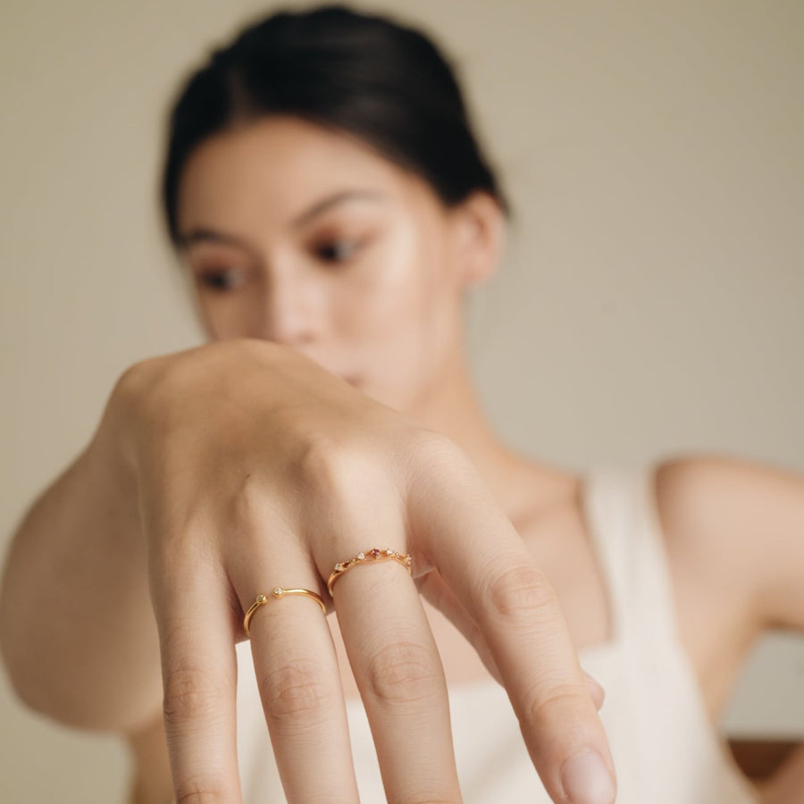 Dainty Ruby Ring