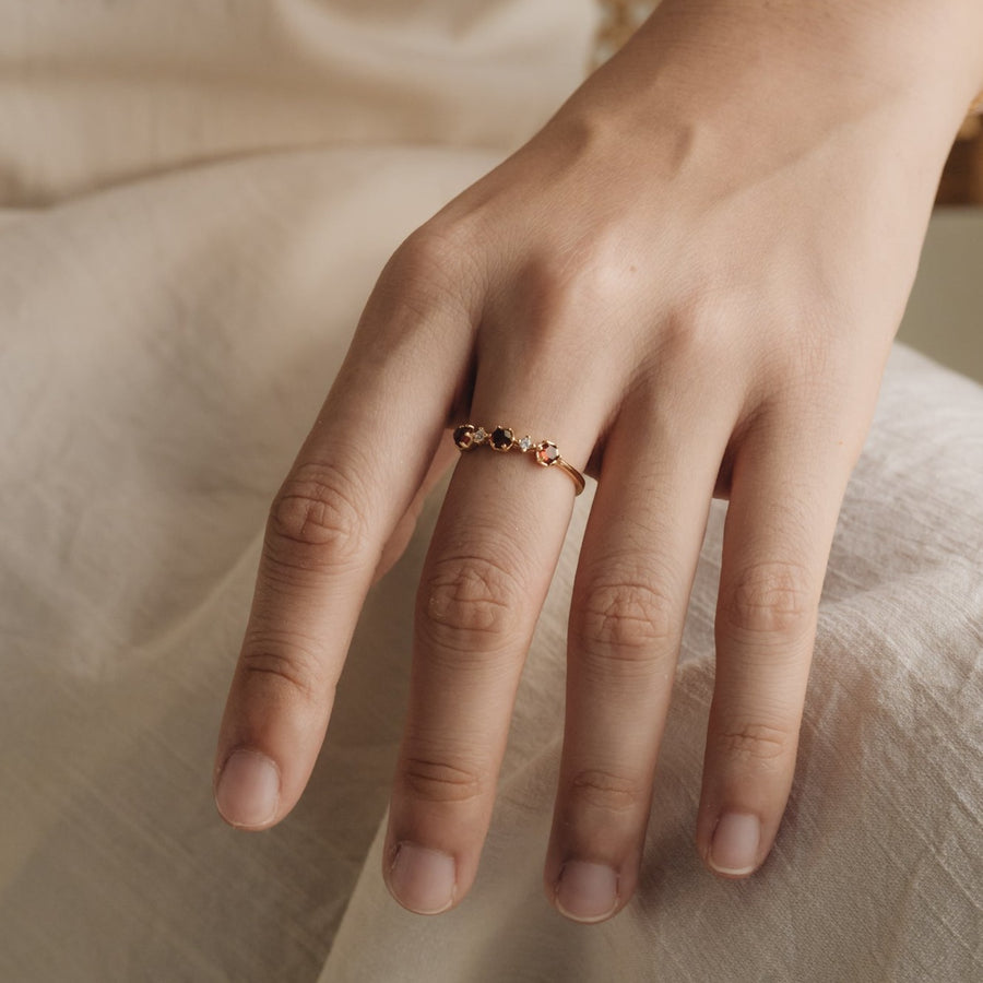 Red Garnet Ring