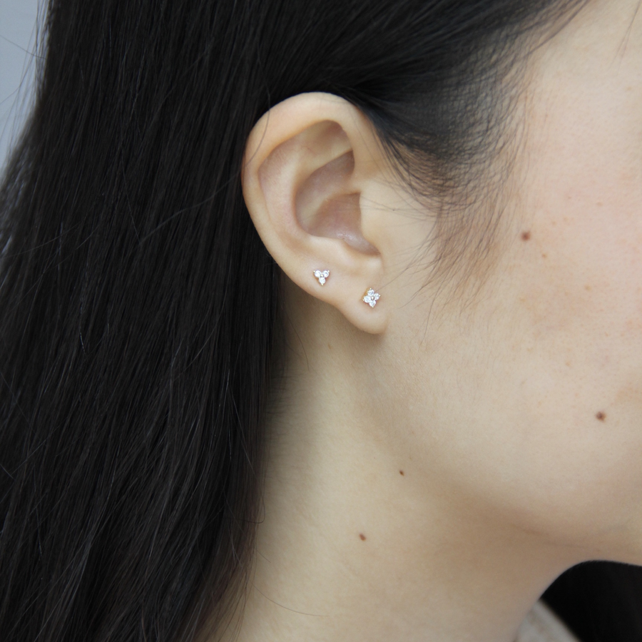 Classic Lotus Ear Studs