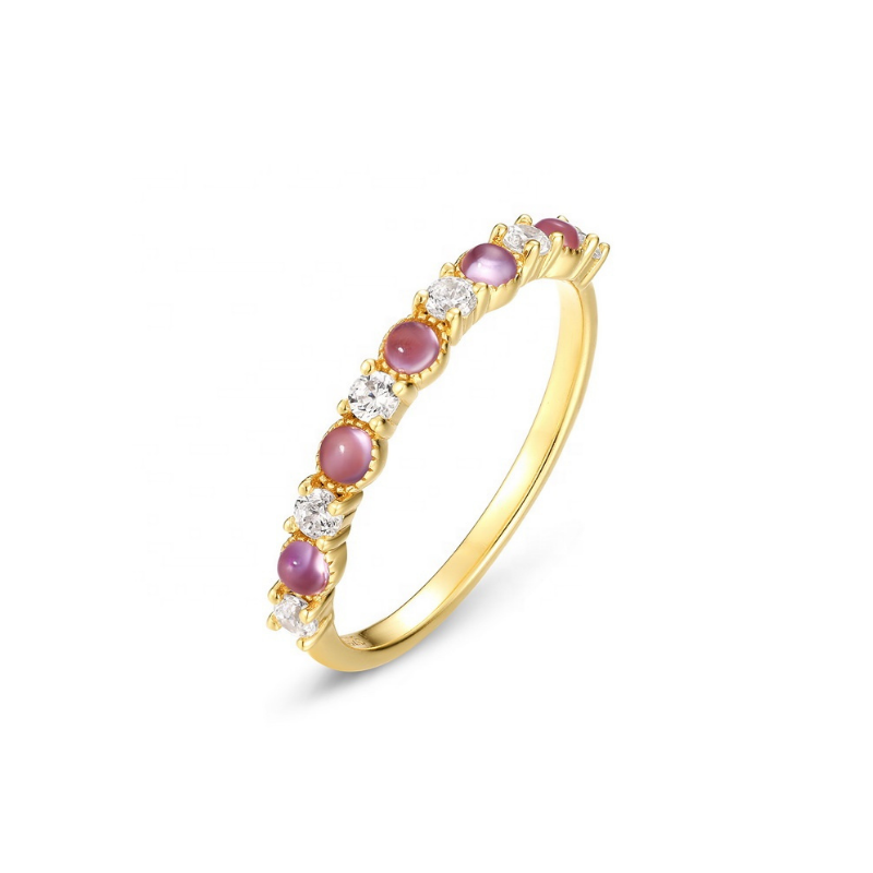 Dainty Amethyst Ring